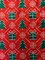 1 Yard Christmas Print Crushed Velvet Fabric 4‑way Stretch Streetwear Costumes Activewear